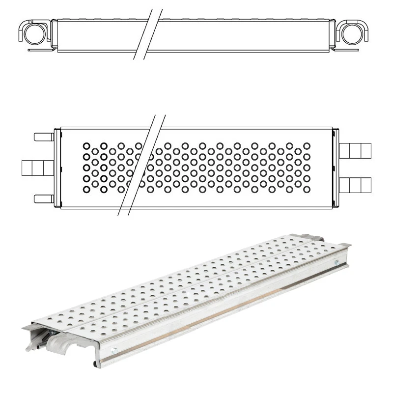 Scaffolding metal plank -1 Scaffolding metal plank -1